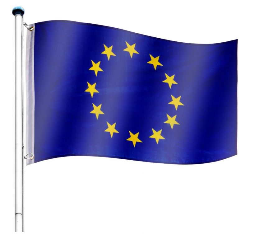FLAGMASTER® Zászló rúddal Európai EU 650 cm FLAGMASTER®