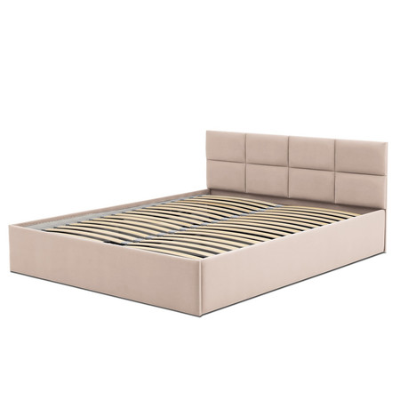 Čalouněná postel MONOS bez matrace rozměr 160x200 cm Béžová Signal-butor
